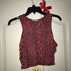 Cheetah Print crop top